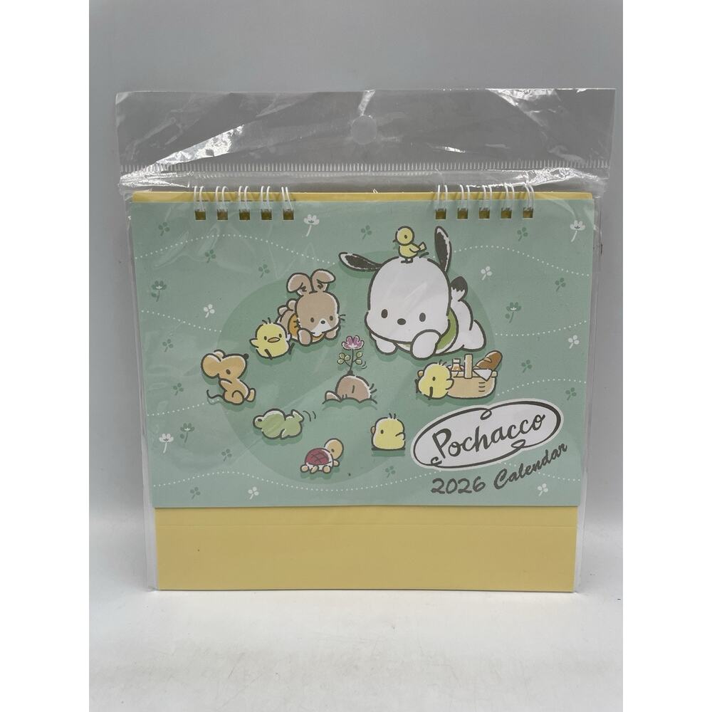 Sanrio Pochacco Desk Calendar 2026 January to December Japanese Edition
